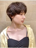 マッシュショート/くせ毛ショート/ベリーショート　東銀座/銀座