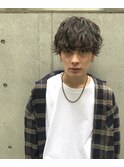 緩めシャドウパーマ