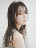 ストレートロングレイヤー