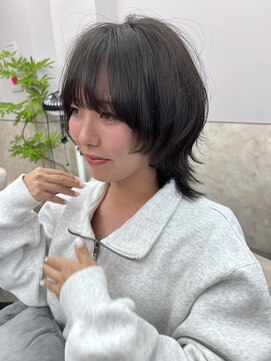 サンド 鹿児島中央(sand) @sei___sandインナーカラー/ウルフ/鹿児島中央駅