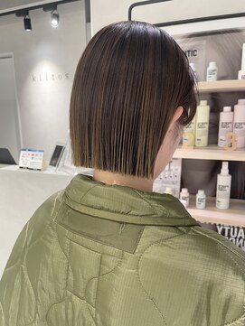 キートス(Kiitos) 【オススメ】切りっぱなしボブモテヘアー20代30代