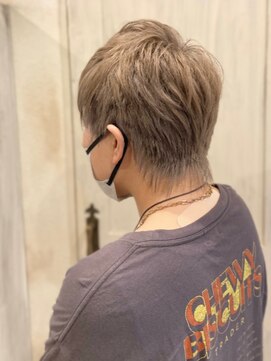 ヘアーリゾートガーデン 南林間店(Hair Resort Garden) ラテベージュ/カーキベージュのピクシーカット