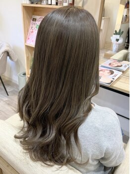 シマー(Shimmer)の写真/特許取得の髪質改善カラーが大好評☆ダメージレスでパサつきのない、艶感溢れる理想の色味へ♪