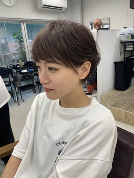 ルーラリーヘアーキタキュウシュウ(Luraliy hair kitakyushu) luraliyルーラリー北九州小倉城野大人可愛丸みマッシュショート