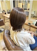 外ハネボブ/ショートレイヤー/くびれショート/クラゲヘアー