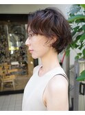 bibito 真夏のデジタルパーマ　ハンサムショート