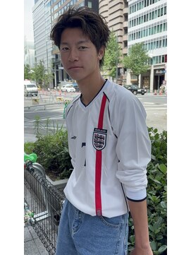 アッドバイケーツー 心斎橋(add by k-two Men's) スパイキーショート×アップバング