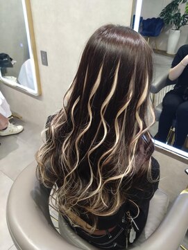 ニーナ ビューティーサロン(NINA Beauty Salon) プルエクステでハイライト
