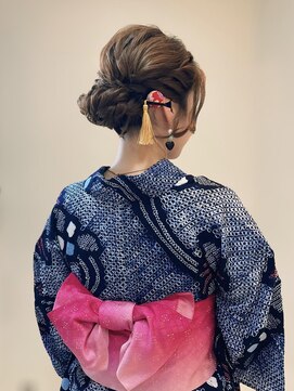 ザビー(THE B) 本八幡×ヘアセット×ヘアスタイリング×着付