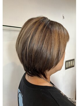 フリースタイル 立川(@.Freestyle) 前上がりグラレイヤー