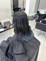 アライブ ハラジュク(ALIVE harajuku)&nbsp;【ALIVE 夕貴】ブルーグラデーションカラー