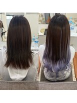 ハイエクステンション 京都駅前店(Hi-Extension)&nbsp;グラデーションブルー@dresser____156