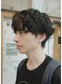 メンズマッシュニュアンスパーマ
