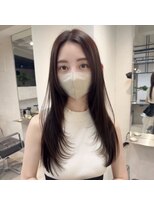 ハオ(hao)&nbsp;【hao渋谷】韓国レイヤー×透明感カラー