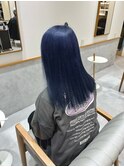ネイビーブルー【鈴鹿/津/四日市ケアブリーチ/ストレート】