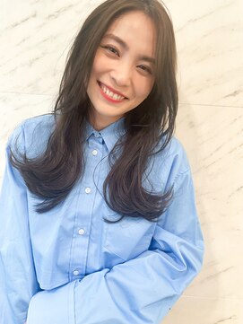 ソワリー 栄(THOiRY) THOiRY【女性らしい柔らかヘア】似合わせ小顔艶髪ゆる巻きロング