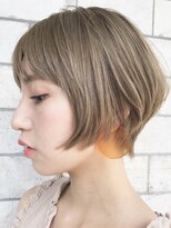 ラーサ(LaHzA)&nbsp;大人ショートボブ丸みショートカットマッシュショート前髪あり