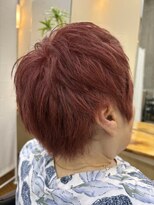 キャラシャローネ お台場(CharaChalone)&nbsp;ピンクレッド／ワインレッド／白髪