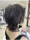 ★シマカズキ★20代30代★銀座★個性派フェザーウルフスタイル!