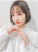 韓国風巻き/姫カットレイヤー/くすみベージュ/髪質改善★109