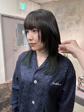 メク(meku) お洒落ポイントカラー＊関内美容室