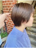 『odol和歌山』20代30代40代ナチュラル前下がり丸みショートボブ