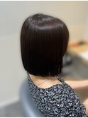 縮毛矯正　ボブ