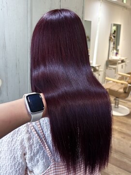 シュシュバイジャガラ 千葉駅北口店(chou chou byJAGARA) ワインレッド【chouchou千葉・千葉駅】