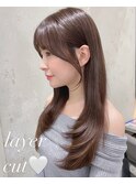 姫カットレイヤー/レイヤーカット/顔周り/韓国/髪質改善/大宮