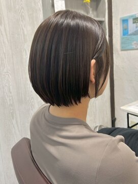 コルテ 倉敷西坂店(CoRte.) 顔周りレイヤー/耳かけボブ/小顔カット/髪質改善/ヘッドスパ/秋