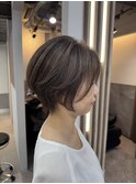 白髪ぼかし/大人美人ショート/髪質改善/博多