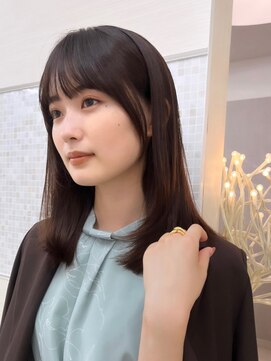 アンフィニー 銀座(ANFINI) 似合わせ顔周りカット前髪カット/サイドバング/銀座