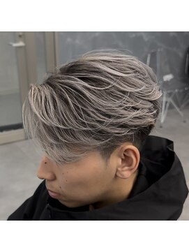 ベルクロー バイ アリープ(Bel.crow by ALEAP) シャドウルーツバレイヤージュ　センターパート