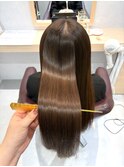 自然で柔らかいLENTE式美髪縮毛矯正で艶ストレートに！【千葉】
