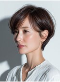 クラゲヘアー/小顔/ココアベージュ/オリーブグレー/川西
