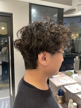 大人スパイラルパーマ