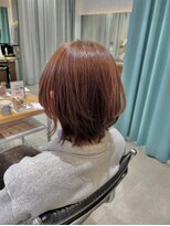 ヘアーエスクールエミュ(hair S. COEUR emu)&nbsp;オレンジブラウン/松井山手美容室/京都