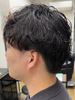 ナム 錦糸町(NAM)&nbsp;MEN'S HAIR/ブルーブラック/フェザーパーマ/錦糸町