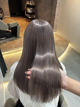 ラビス 池袋(Lovis) 《鳥越》黒髪/オリーブグレー/小顔ヘア/ココアベージュ