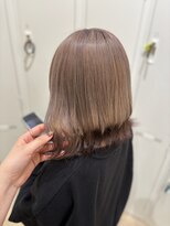 アーチバイケンジ(arch by kenje) エンドカラー/平塚美容室/ミディアムヘア/ブリーチカラー