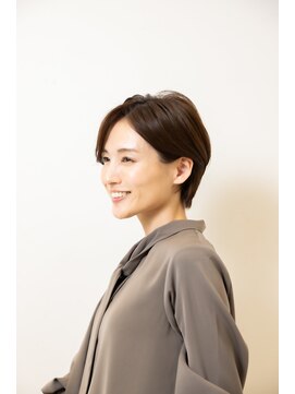 セレスト 荻窪店(CELESTE) 40代/50代/60代ひし形小顔ショートボブ絶壁解消白髪ぼかし