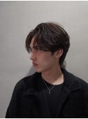 ルーズショートパーマ刈り上げフェザーパーマアクティブショート