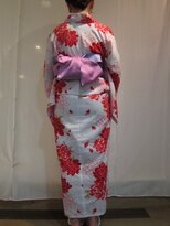 ネス(NESS) 【浴衣ヘアセットアップ】大人っぽい浴衣のセット293