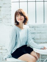 エマージュ 渋谷(Emerge)&nbsp;やわらかベージュボブ