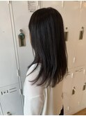 黒髪ロング