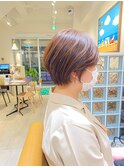 マスクをしてても似合うモテショート
