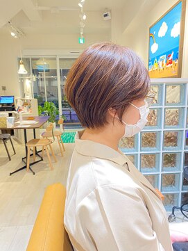 ラッシュ ポエ(rush po'e) マスクをしてても似合うモテショート