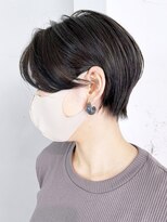 アイティーバイアルバム 藤沢店(IT by ALBUM) コンパクトショート_くすみブルーテラコッタ_ba350001