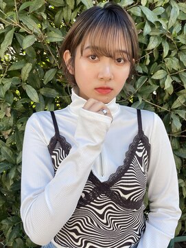 リアントウキョウ(Lian.Tokyo) （ 山崎 ）ショートヘア韓国風カラー