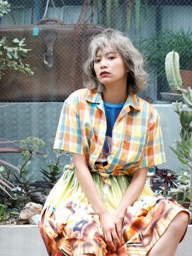 リブロ 三軒茶屋(LIBRO) パンク×外ハネレイヤー